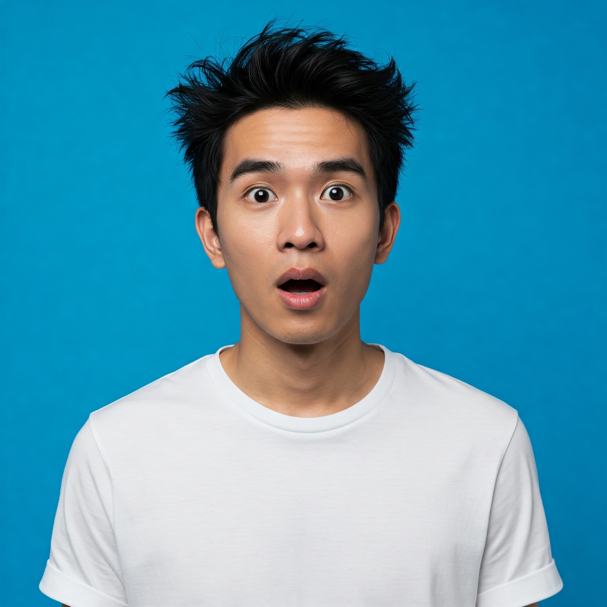 photo of Shocked Man with Open Mouth